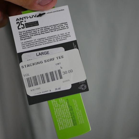 Volcom Surfin Tee Cement Grey - Picture 5 of 6